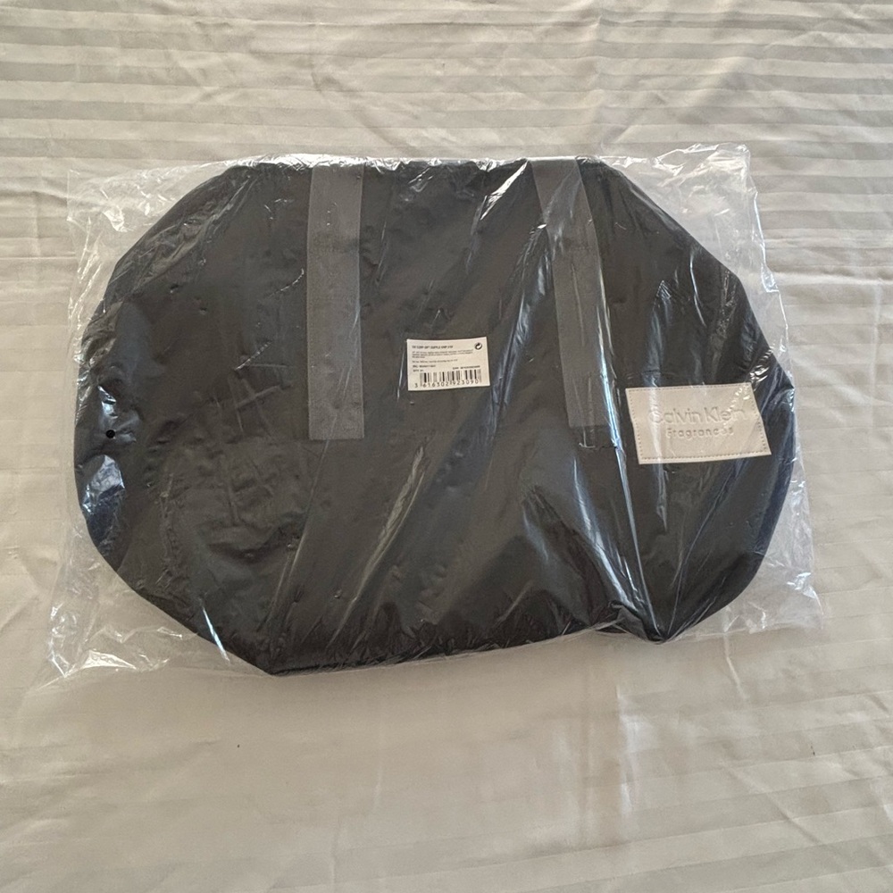 Calvin Klein Fragrances Black Gift Duffle [NWT]